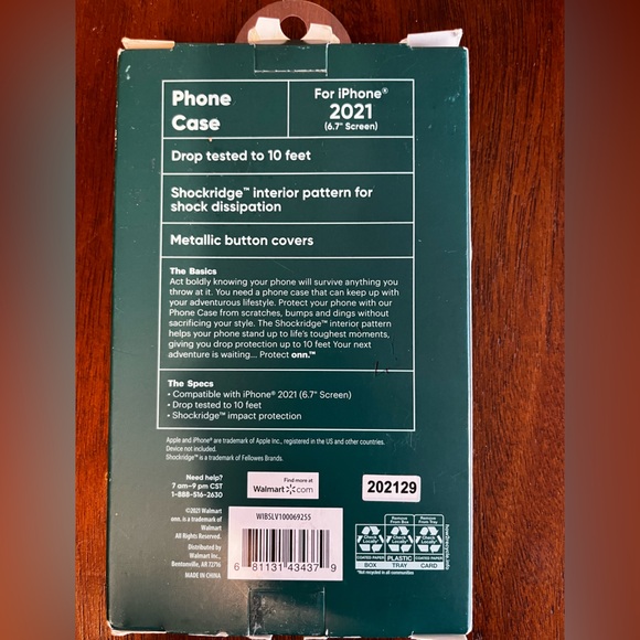 Onn. iPhone 13 Pro Max phone case - Picture 2 of 2